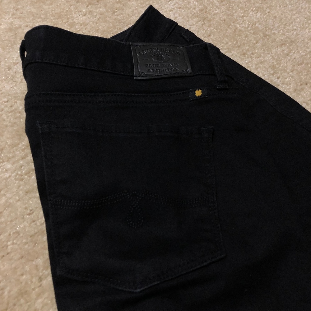 Lucky Brand Lolita Skinny Black Jeans